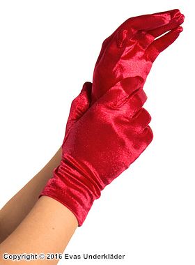 Handschuhe, Satin